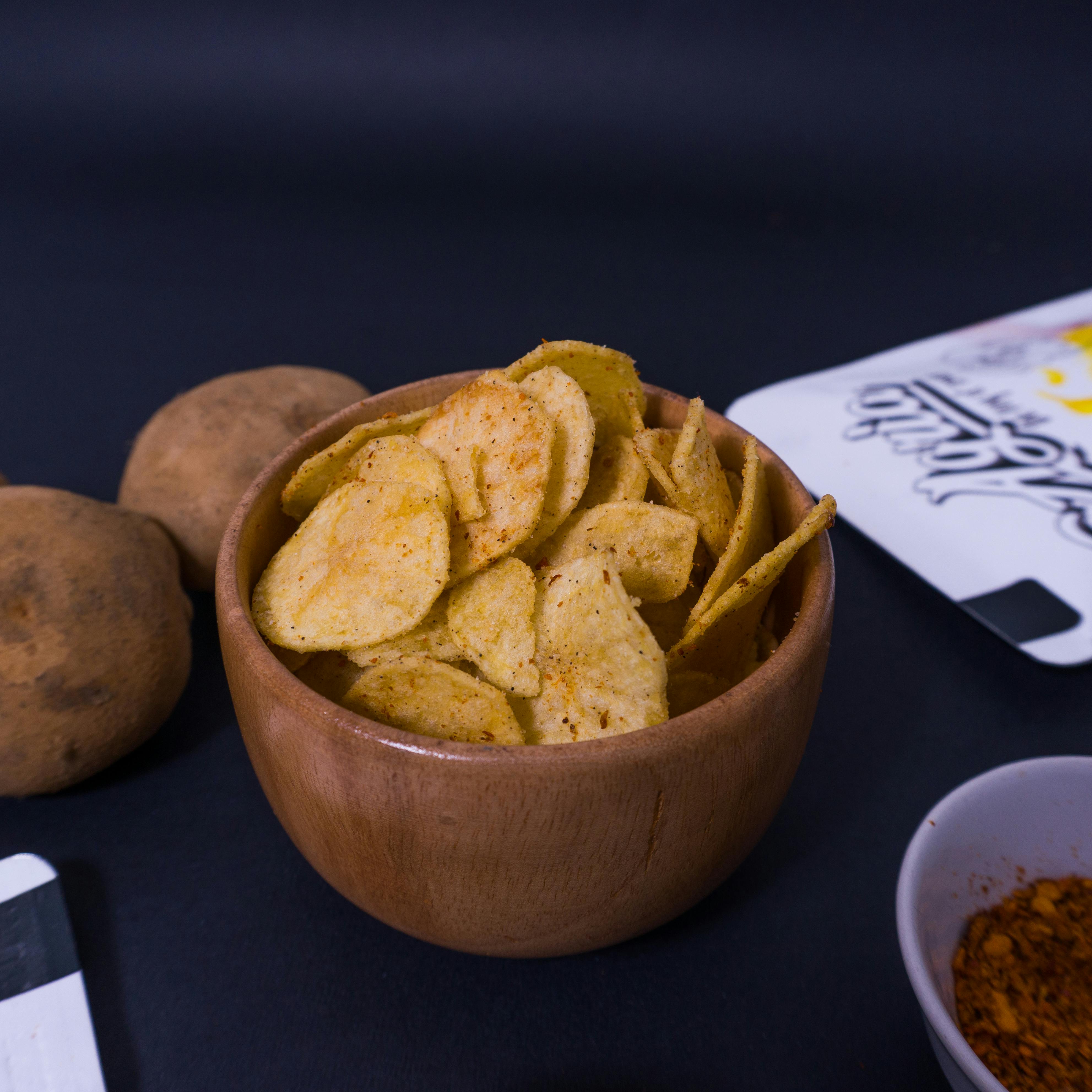Crispy Chilli Lotus Chips